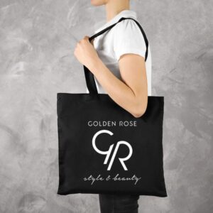Canvas Tas Golden Rose – Golden Rose Cosmetics, Bild 2